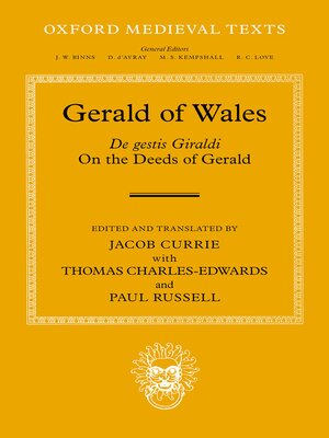 cover image of Gerald of Wales